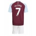 Aston Villa John McGinn #7 Hjemmedraktsett Barn 2024-25 Korte ermer (+ Korte bukser)